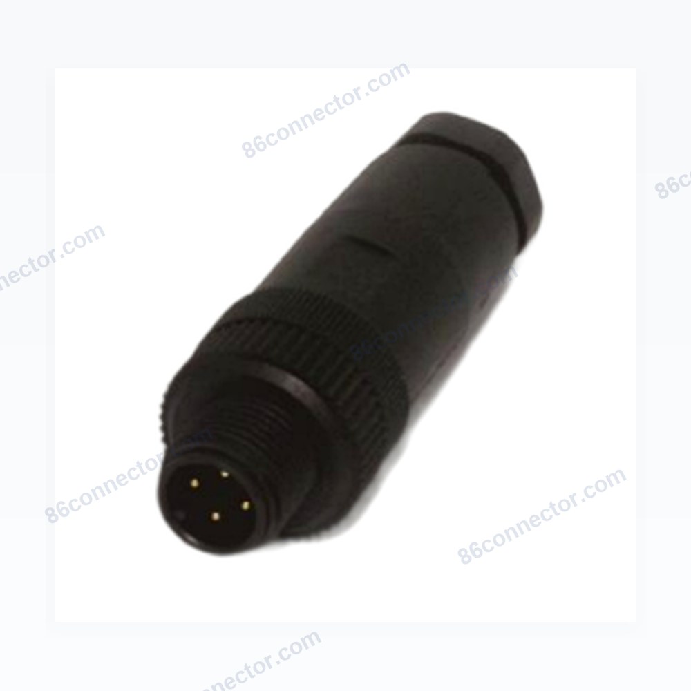 M12-12101 connector pin plastic lock 3-pin 4-pin 5-pin 8-pin 12-pin aviation plug socket