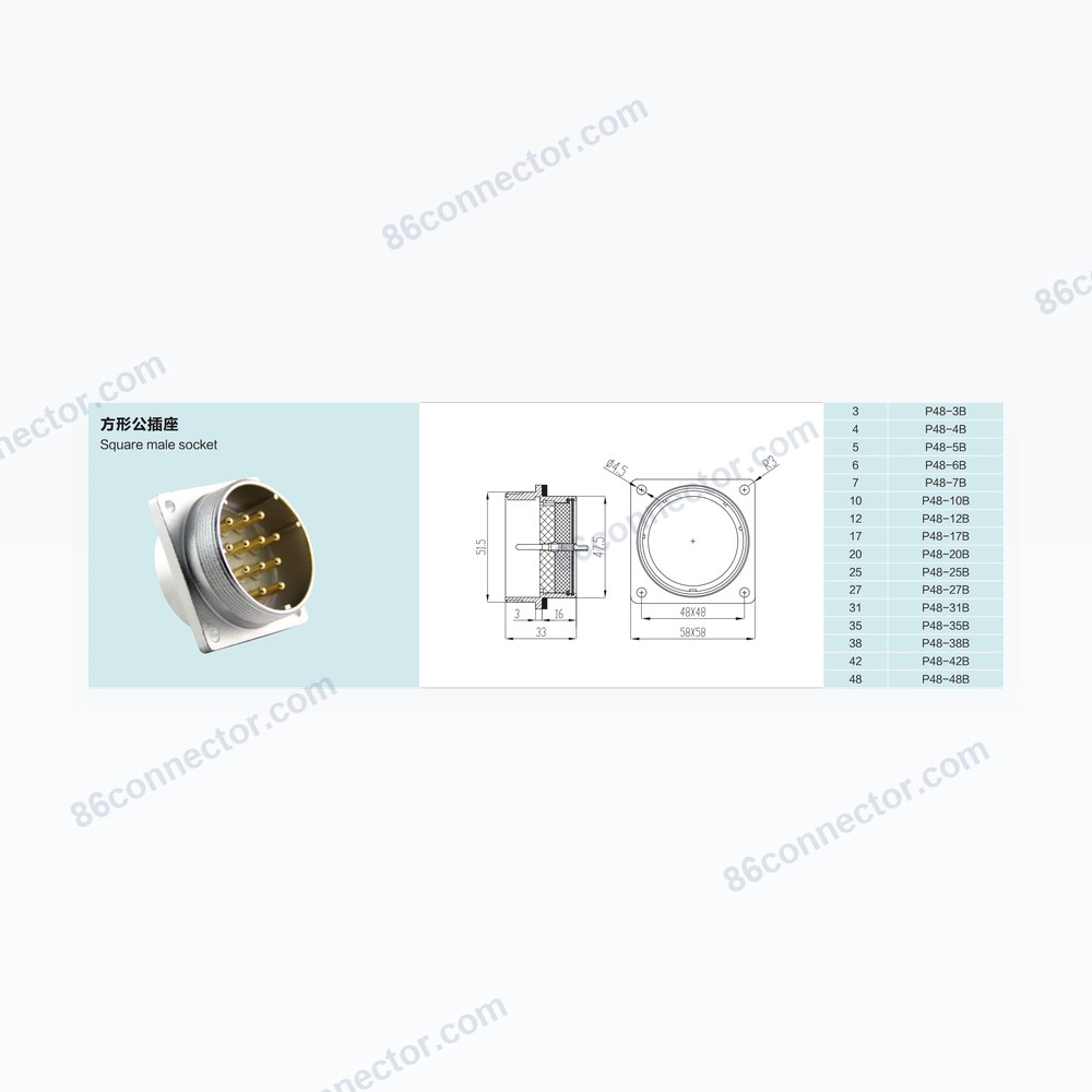 P48 — Dimensions / specs