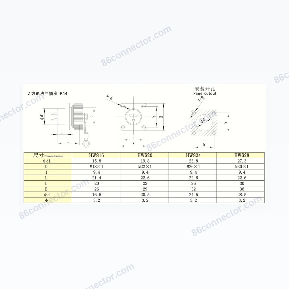 HW-Z — Dimensions / specs