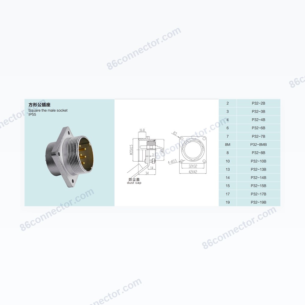 P32 — Dimensions / specs
