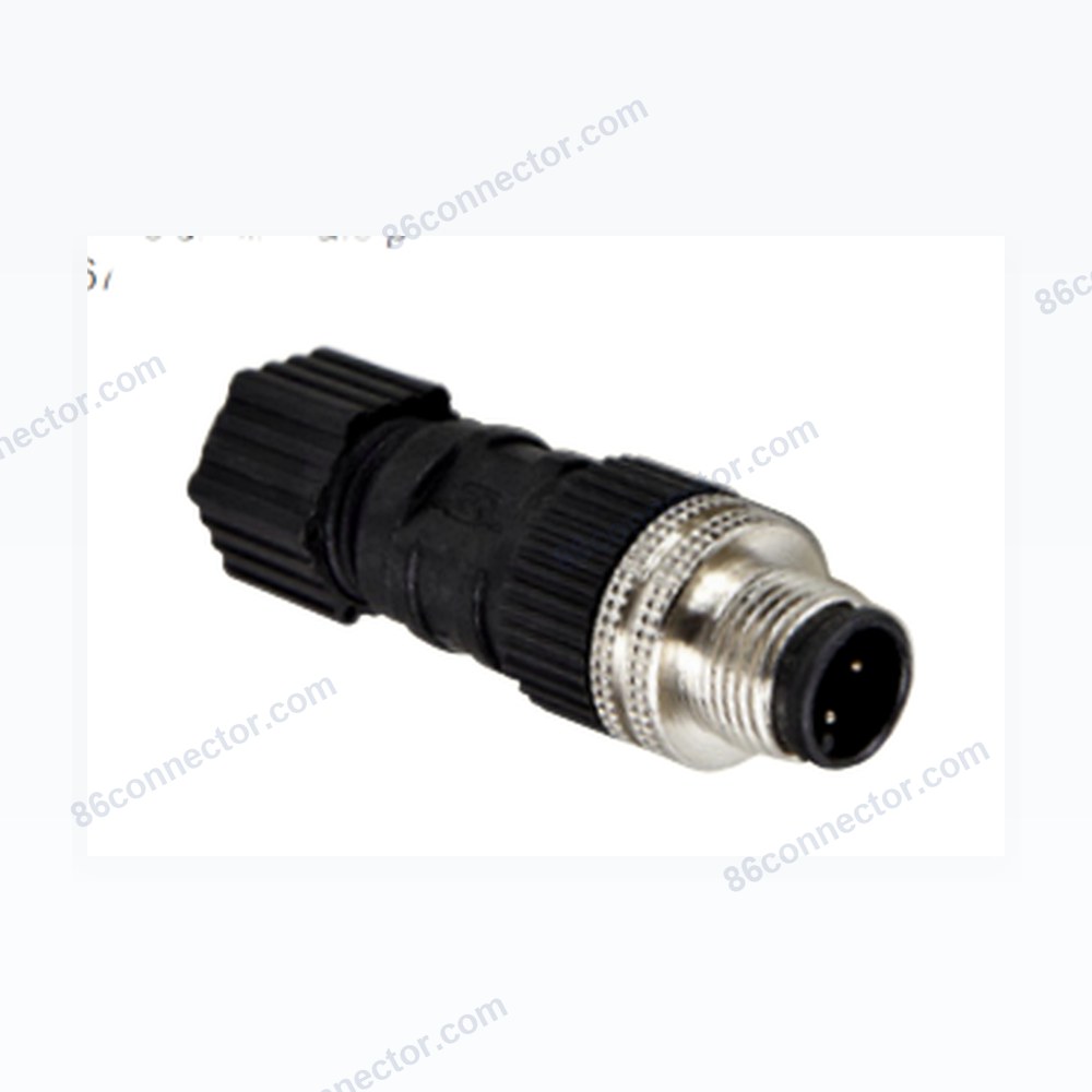 M12S-K Plastic shell male plug/IP67