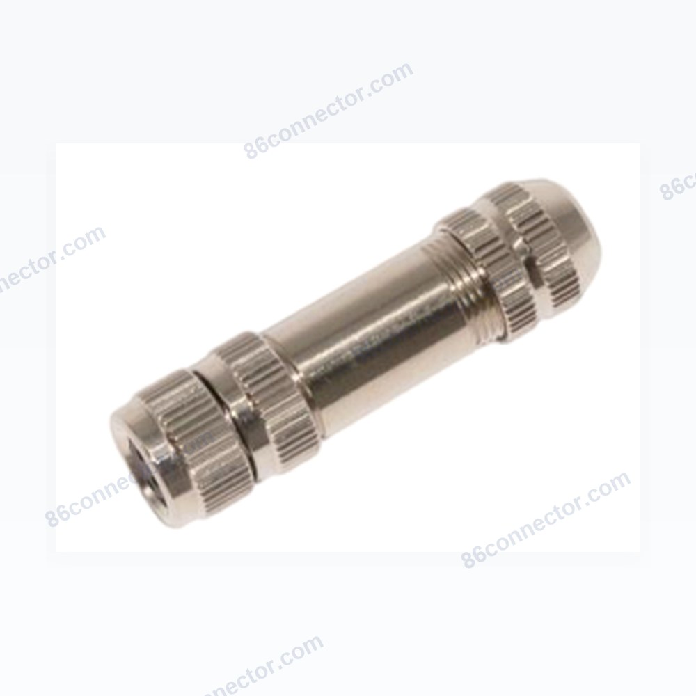 M8-11321 straight cable connector hole shielded welding -3 core 4 core 5 core 6 core 8 core aviation plug socket / IP67