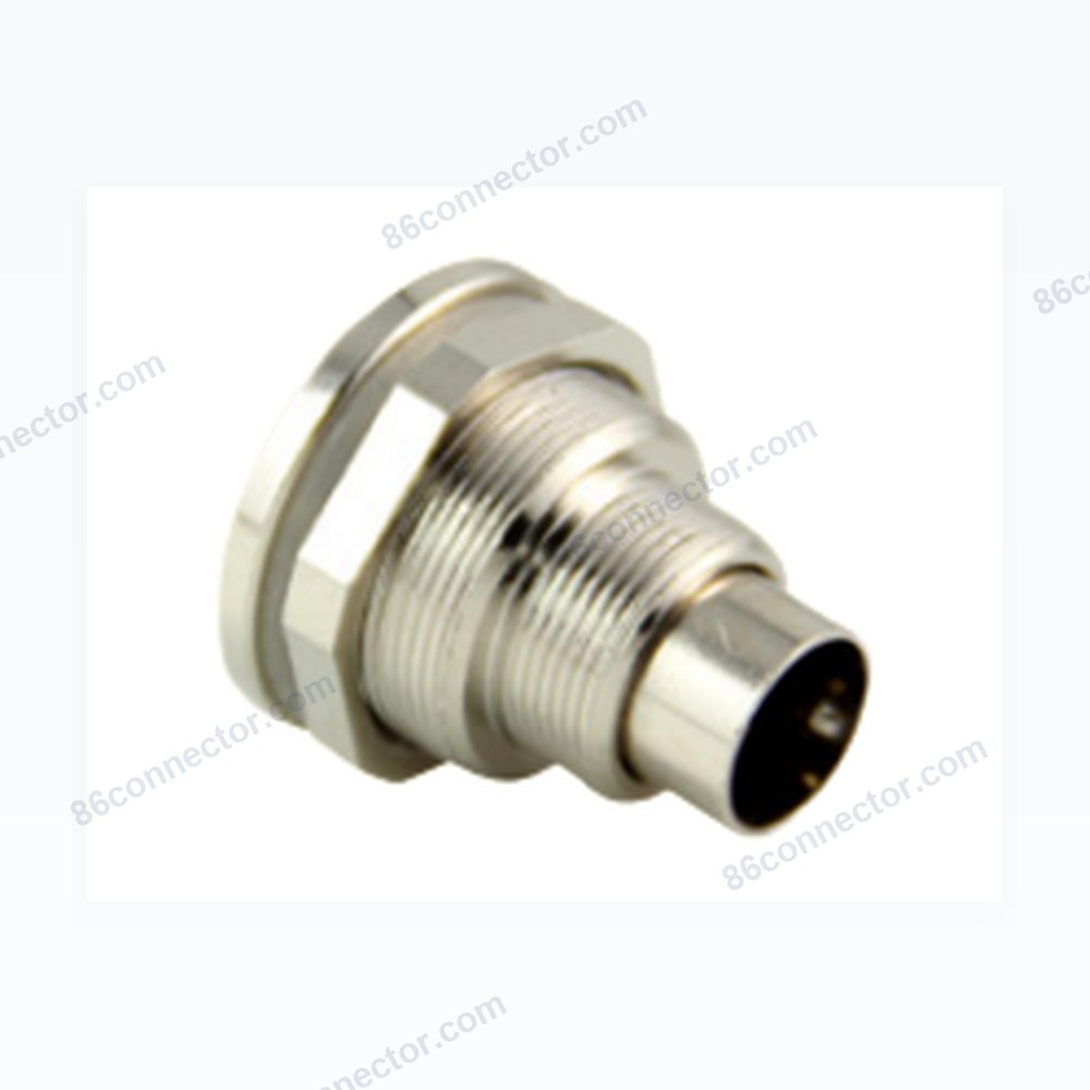 M9-B Panel back mount waterproof male socket/IP67