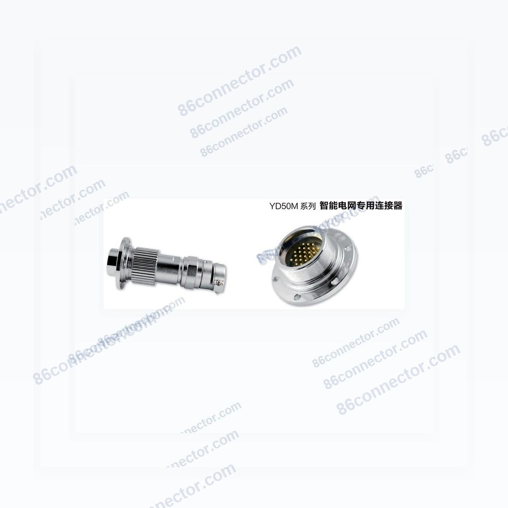 YD50M-D- Right-Angle Plug, 26 Pos., 16A/220V, IP67